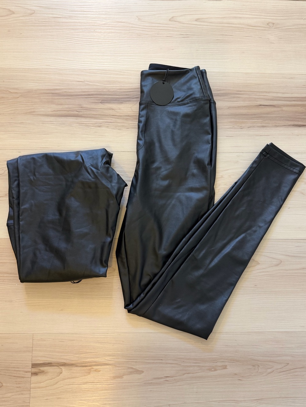 aerie Faux Leather High-Waist Leggings - bundle 2